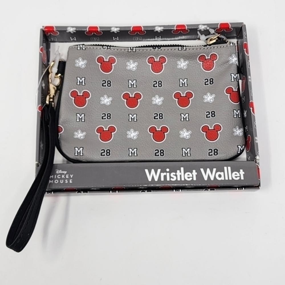 Disney Mickey‎ Mouse Wristlet Wallet New